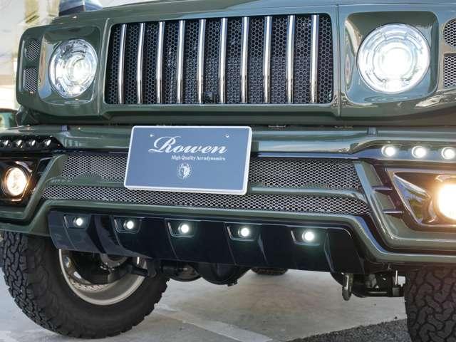 ジムニーシエラ JC Rowenボディキット Rowen3本出しマフラー 1inchリフトUP WORK16inAW ATタイヤ LEDテール 追加カスタムオーダー可(21枚目)