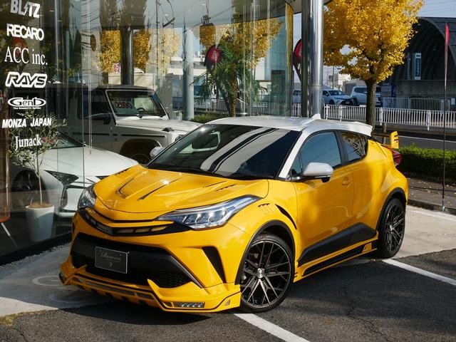 Ｃ－ＨＲ Ｓ　ＲｏｗｅｎエアロＫＩＴ　２０インチＡＷ　４本出しステンレステールマフラー　Ｄオーディオ　Ｔセーフティ　ＥＴＣ　ＬＥＤヘッド（2枚目）