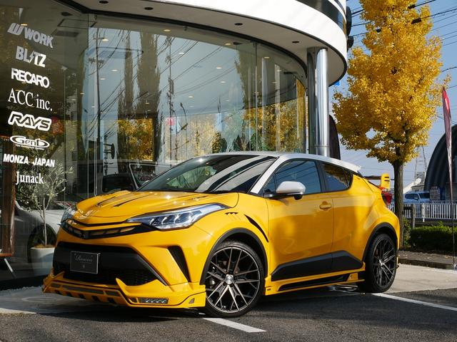 Ｃ－ＨＲ Ｓ　ＲｏｗｅｎエアロＫＩＴ　２０インチＡＷ　４本出しステンレステールマフラー　Ｄオーディオ　Ｔセーフティ　ＥＴＣ　ＬＥＤヘッド（3枚目）