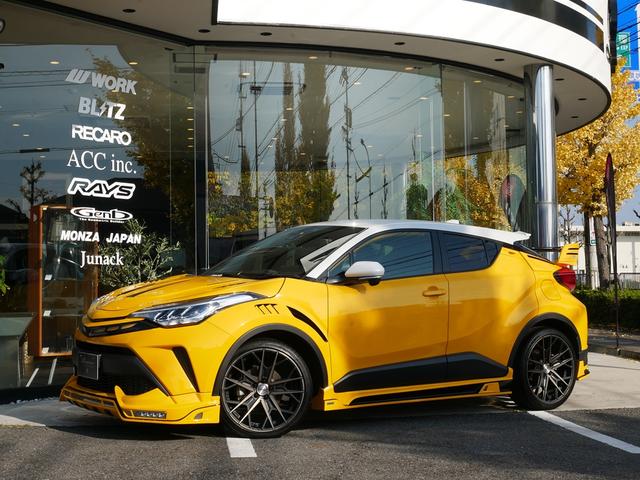 Ｃ－ＨＲ Ｓ　ＲｏｗｅｎエアロＫＩＴ　２０インチＡＷ　４本出しステンレステールマフラー　Ｄオーディオ　Ｔセーフティ　ＥＴＣ　ＬＥＤヘッド（5枚目）