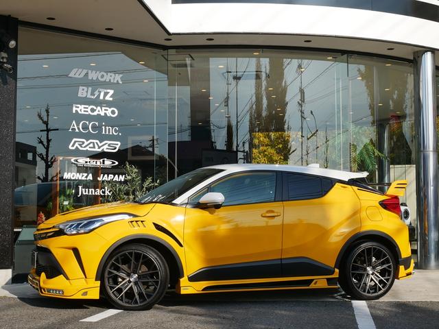 Ｃ－ＨＲ Ｓ　ＲｏｗｅｎエアロＫＩＴ　２０インチＡＷ　４本出しステンレステールマフラー　Ｄオーディオ　Ｔセーフティ　ＥＴＣ　ＬＥＤヘッド（7枚目）