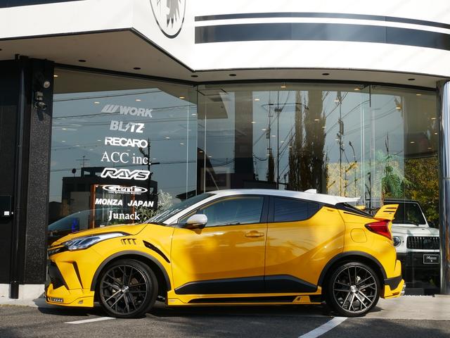 Ｃ－ＨＲ Ｓ　ＲｏｗｅｎエアロＫＩＴ　２０インチＡＷ　４本出しステンレステールマフラー　Ｄオーディオ　Ｔセーフティ　ＥＴＣ　ＬＥＤヘッド（8枚目）