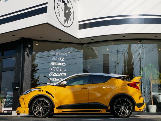 Ｃ－ＨＲ Ｓ　ＲｏｗｅｎエアロＫＩＴ　２０インチＡＷ　４本出しステンレステールマフラー　Ｄオーディオ　Ｔセーフティ　ＥＴＣ　ＬＥＤヘッド（9枚目）