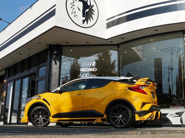 Ｃ－ＨＲ Ｓ　ＲｏｗｅｎエアロＫＩＴ　２０インチＡＷ　４本出しステンレステールマフラー　Ｄオーディオ　Ｔセーフティ　ＥＴＣ　ＬＥＤヘッド（11枚目）