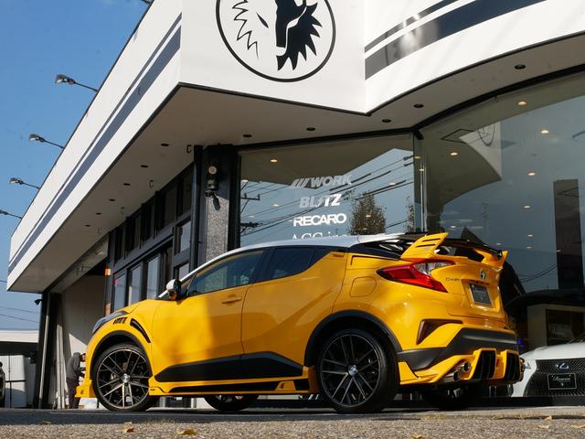 Ｃ－ＨＲ Ｓ　ＲｏｗｅｎエアロＫＩＴ　２０インチＡＷ　４本出しステンレステールマフラー　Ｄオーディオ　Ｔセーフティ　ＥＴＣ　ＬＥＤヘッド（12枚目）