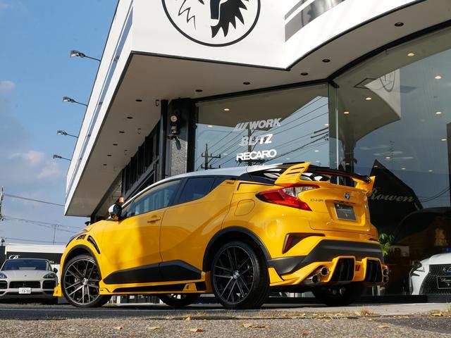 Ｃ－ＨＲ Ｓ　ＲｏｗｅｎエアロＫＩＴ　２０インチＡＷ　４本出しステンレステールマフラー　Ｄオーディオ　Ｔセーフティ　ＥＴＣ　ＬＥＤヘッド（13枚目）