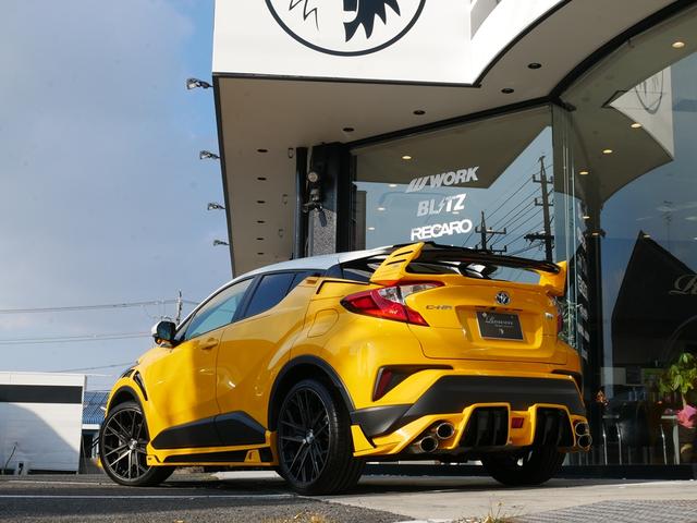 Ｃ－ＨＲ Ｓ　ＲｏｗｅｎエアロＫＩＴ　２０インチＡＷ　４本出しステンレステールマフラー　Ｄオーディオ　Ｔセーフティ　ＥＴＣ　ＬＥＤヘッド（14枚目）