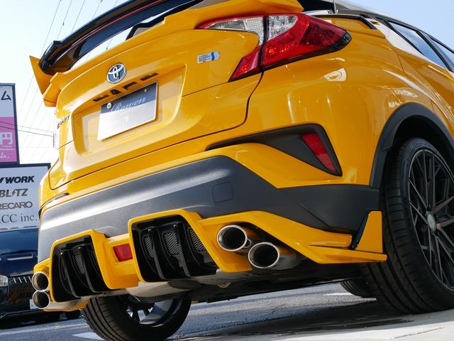 Ｃ－ＨＲ Ｓ　ＲｏｗｅｎエアロＫＩＴ　２０インチＡＷ　４本出しステンレステールマフラー　Ｄオーディオ　Ｔセーフティ　ＥＴＣ　ＬＥＤヘッド（50枚目）