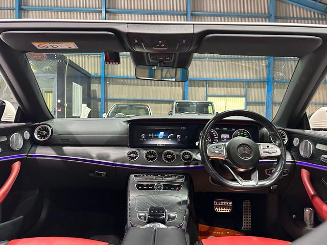 Eクラス E200 カブリオレ スポーツ エクスクルーシブPKG・シートヒーター・ヘッドアップディスプレイ・ブルメスター・360カメラ・スペアキー・禁煙(60枚目)