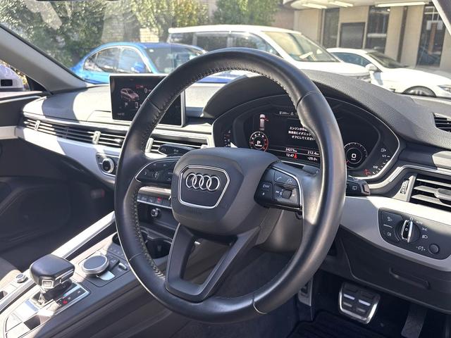 Ａ４アバント ２．０ＴＦＳＩ　アシスタンスｐｋｇ・マトリクスＬＥＤ・バーチャルコックピット・Ａｕｄｉプレセンス・サイドアシスト・アクティブレーンアシスト・アダプティブクルーズコントロール・パワーバックドア・車両取説・スペアキー（35枚目）