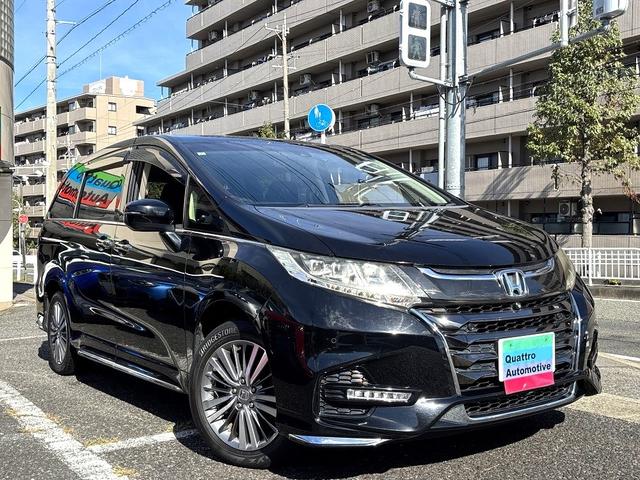 オデッセイ アブソルート・ＥＸホンダセンシング　４ＷＤ・両側電動ドア・純正ナビ・後席モニター・全周囲カメラ・バックカメラ・スマートパーキングアシスト・ブラインドスポット・クルーズコントロール・ヒーター付パワーシート・３ゾーンエアコン・ＥＴＣ（9枚目）