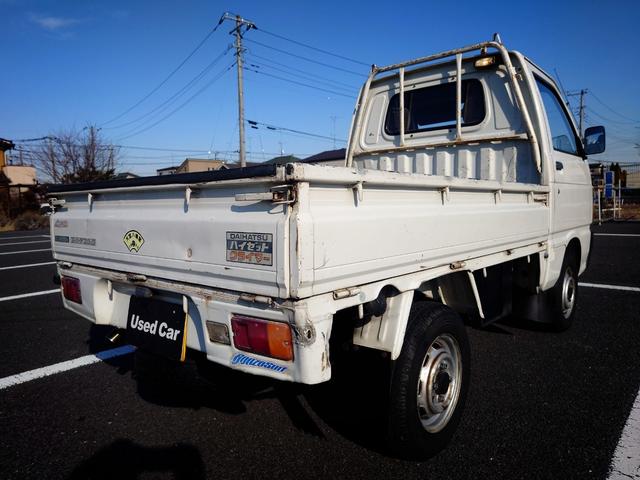 ハイゼットトラック クライマーＳＤＸ　Ｓ８３Ｐ　ＭＴ　４ＷＤ　オプションＡＣ　白（4枚目）