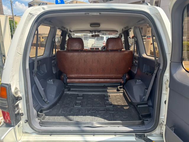 ランドクルーザープラド ＴＸ　ＮＯＸ－ＰＭ適合／丸目変換／ターボタイマー／ＥＴＣ／茶シートカバー／ディーゼル適合車／証明書付／Ｔベルト交換履歴有（34枚目）