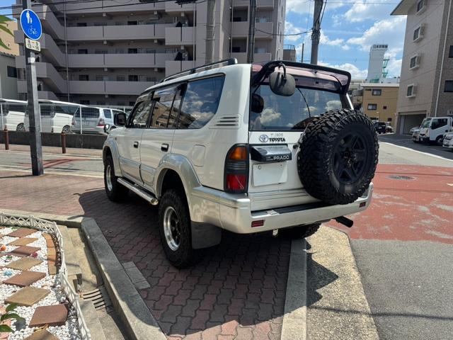 ランドクルーザープラド ＴＸ　ＮＯＸ－ＰＭ適合／丸目変換／ターボタイマー／ＥＴＣ／茶シートカバー／ディーゼル適合車／証明書付／Ｔベルト交換履歴有（39枚目）