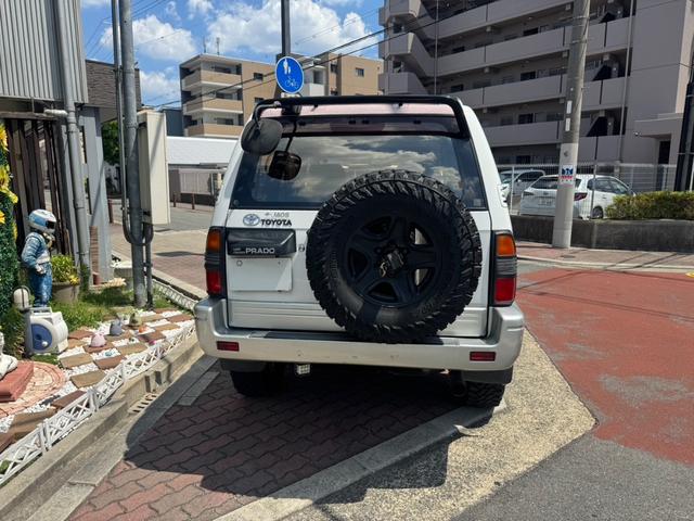 ランドクルーザープラド ＴＸ　ＮＯＸ－ＰＭ適合／丸目変換／ターボタイマー／ＥＴＣ／茶シートカバー／ディーゼル適合車／証明書付／Ｔベルト交換履歴有（40枚目）