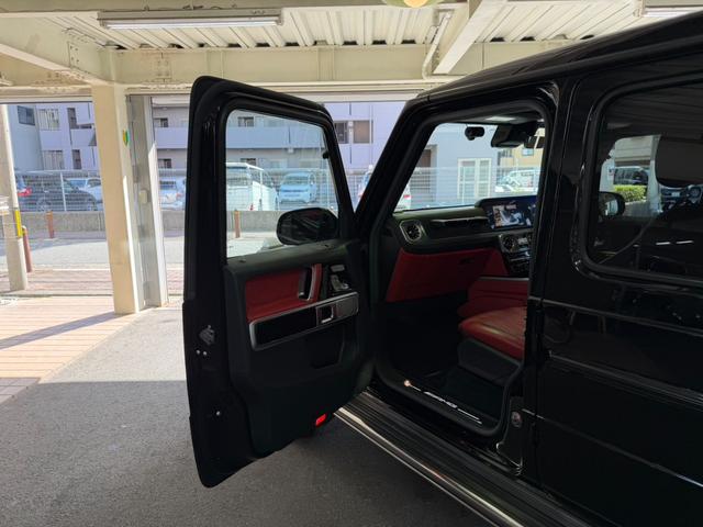 Ｇクラス Ｇ６３　ＡＭＧレザーエクスクルーシブパッケージ　赤本革シート／３６０°ドラレコ／レーダー探知機／ＴＶキャンセラー（30枚目）
