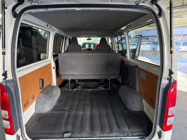 ハイエースバン ロングDX GLパッケージ 4型ルック/9人乗り/ワンオーナー/ETC/ブラックヘッドライト/フェイスチェンジ(28枚目)