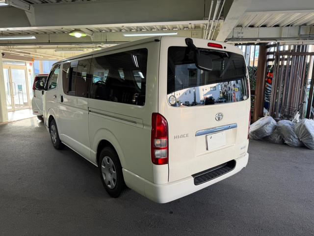 ハイエースバン ロングDX GLパッケージ 4型ルック/9人乗り/ワンオーナー/ETC/ブラックヘッドライト/フェイスチェンジ(34枚目)