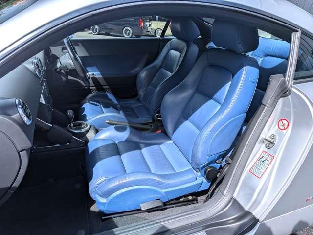 ＴＴクーペ １．８Ｔ　Ｓライン　特別限定車　ユーザーダイレクト販売車／１．８ターボＳラインリミテッド／ブルー革シート／室内屋根ルーフライニング新品張替済／純正１８インチアルミ／ステアシフト／シートヒーター／大型リヤスポイラー／アドバンスキー２個（37枚目）