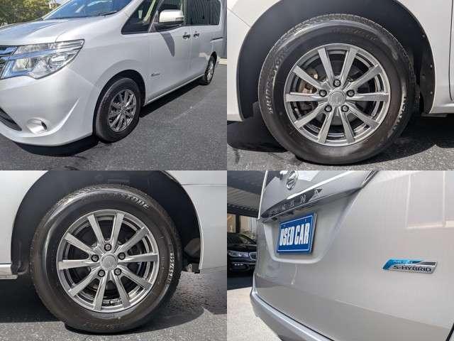 セレナ ２０Ｘ　Ｓ－ハイブリッド　８人乗り／スマートキー／ナビ地デジバックカメラ／パワースライドドア／社外アルミ／オートクルーズコントロール／ＥＴＣ／プライバシーガラス／レーンディパーチャーアラート／アイドリングストップ（5枚目）