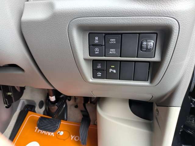 エブリイ ジョインターボ　ハイルーフ　４ＷＤ　ライトカスタム／当店デモカー社外品数点付／ローダウン／黒革調シート／１４ＲＸ－２アルミ／ワイドナビ地デジ／ＬＥＤ／ＹＯＫＯＨＡＭＡラジアルＳ３０６タイヤ／オプション４０万付き／リヤスポイラー／ダッシュ（19枚目）