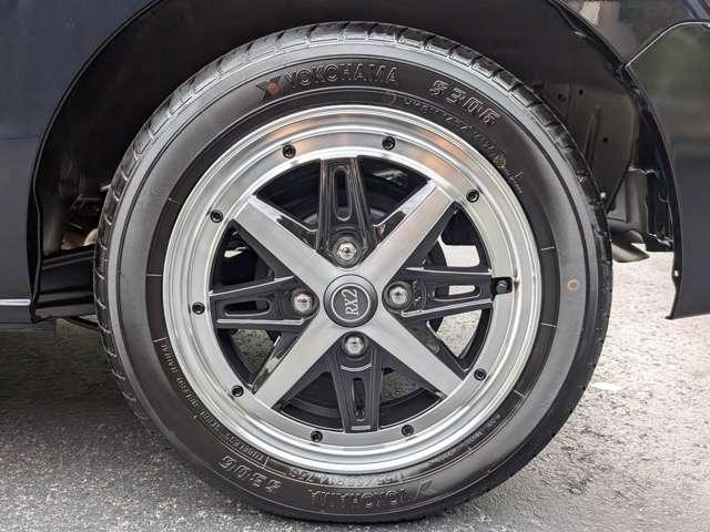 エブリイ ジョインターボ　ハイルーフ　４ＷＤ　ライトカスタム／当店デモカー社外品数点付／ローダウン／黒革調シート／１４ＲＸ－２アルミ／ワイドナビ地デジ／ＬＥＤ／ＹＯＫＯＨＡＭＡラジアルＳ３０６タイヤ／オプション４０万付き／リヤスポイラー／ダッシュ（39枚目）