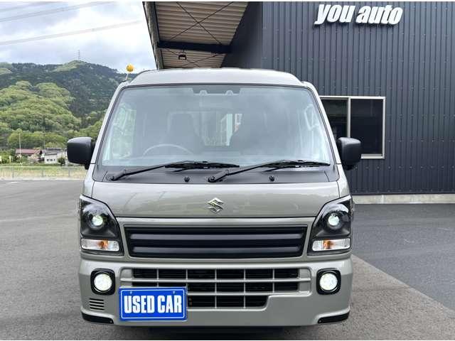 スーパーキャリイ Ｘリミテッド　３方開　４ＷＤ　Ｒ７／３月車／ライトカスタム４ＷＤ／５速／ＭＵＤバーンブラックアルミ／ＬＥＤライト＆ＬＥＤフォグ／横浜ジオランダーＫＴタイヤ／スズキセーフティサポート／キーレスエントリー／切替式４ＷＤ（36枚目）