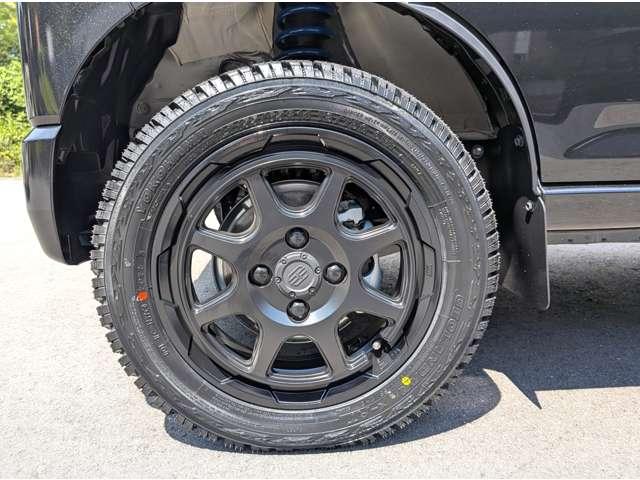 ハイゼットカーゴ クルーズターボ　４ＷＤ　ライトカスタム／ワイドナビ／リフトアップ／社外Ｗｅｄｓ１４ＭＵＤブラックアルミ／ＹＯＫＯＨＡＭＡジオランダーオールテレーンタイヤ／オプション４１万付き／オールＬＥＤ／リヤスポイラー／ジュータンマット／（33枚目）