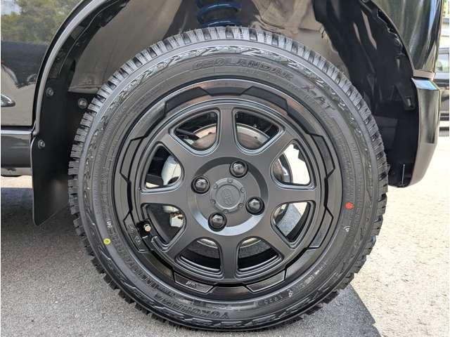 ハイゼットカーゴ クルーズターボ　４ＷＤ　ライトカスタム／ワイドナビ／リフトアップ／社外Ｗｅｄｓ１４ＭＵＤブラックアルミ／ＹＯＫＯＨＡＭＡジオランダーオールテレーンタイヤ／オプション４１万付き／オールＬＥＤ／リヤスポイラー／ジュータンマット／（36枚目）