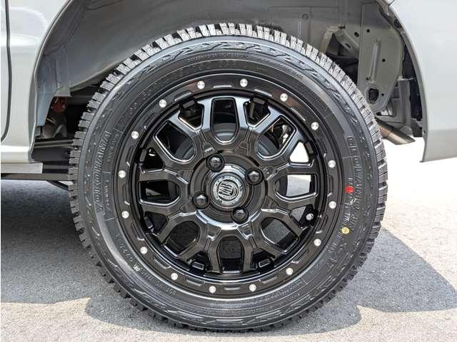 エブリイ ジョインターボ　ハイルーフ　４ＷＤ　リフトＵＰ／黒革調シート／１４ＭＵＤアルミ／ＬＥＤ／ライトカスタム／ワイドナビ／ＹＯＫＯＨＡＭＡジオランダーオールテレーンタイヤ／オプション４０万付き／オールＬＥＤ／リヤスポイラー／ジュータンマット／（34枚目）