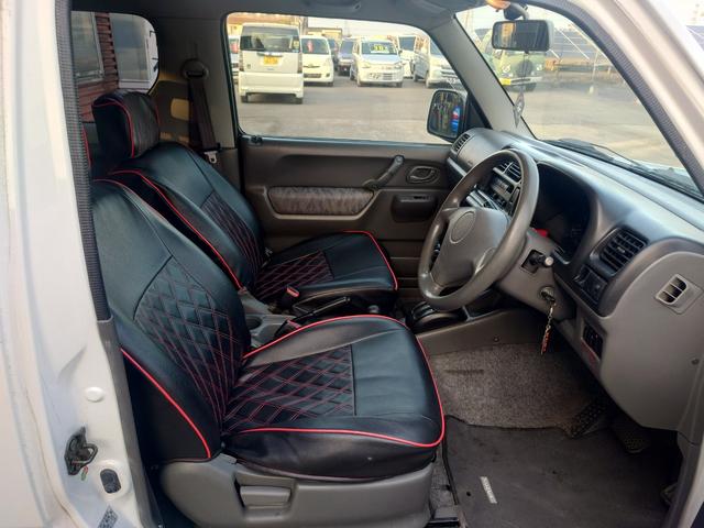 ジムニー ＸＣ　リフトアップ／社外オーディオ／社外アルミ／シートカバー／ＢＦグットリッチ／冬タイヤアルミ付き（13枚目）