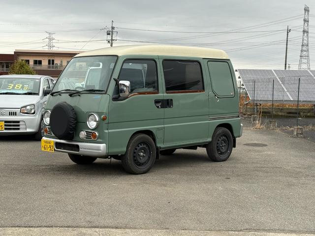 サンバーディアス ディアス　クラシック　希少前面スペアタイヤマウント／エイジング／キャンピングカー・キッチンカーベース（3枚目）