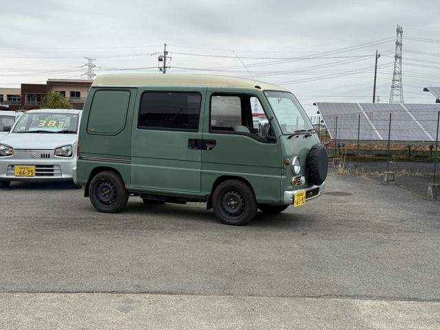 サンバーディアス ディアス　クラシック　希少前面スペアタイヤマウント／エイジング／キャンピングカー・キッチンカーベース（10枚目）