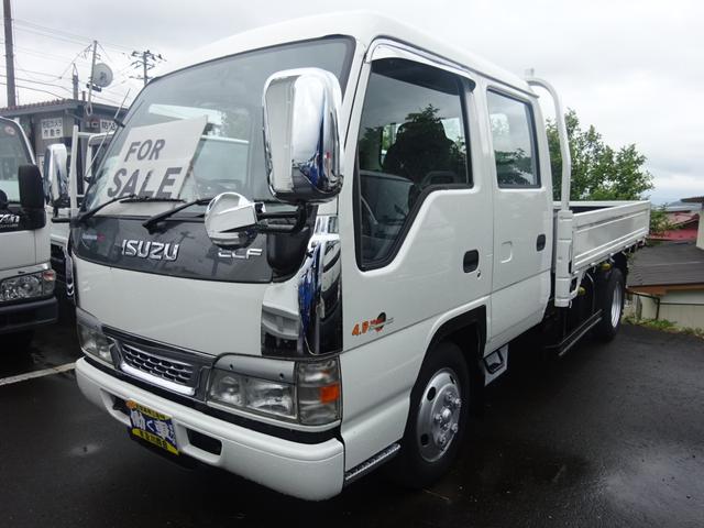 2t ロング Wキャブ 6人乗り ABS エアバック(1枚目)