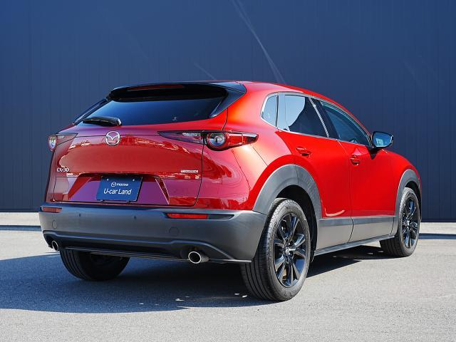 CX-30 20S ブラックトーンエディション 衝突被害軽減システム アダプティブクルーズコントロール 全周囲カメラ オートマチックハイビーム ナビ バックカメラ オートライト LEDヘッドランプ ETC Bluetooth 電動リアゲート(2枚目)