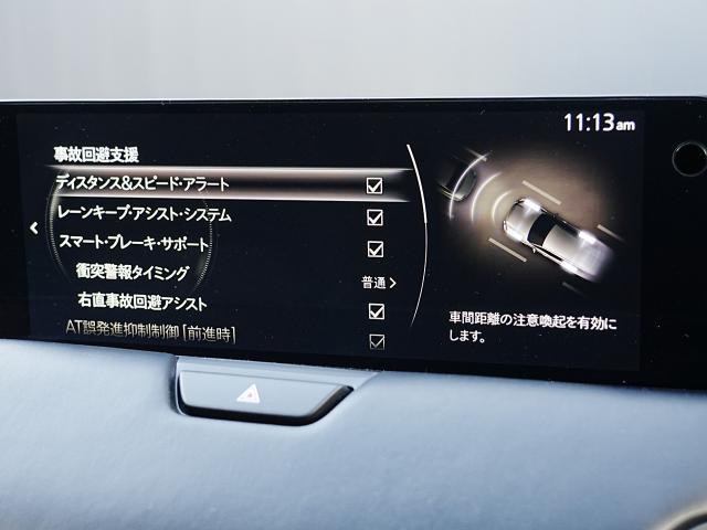 ＣＸ－６０ ２５Ｓ　エクスクルーシブモード　衝突被害軽減システム　アダプティブクルーズコントロール　全周囲カメラ　オートマチックハイビーム　４ＷＤ　革シート　電動シート　シートヒーター　バックカメラ　オートライト　ＬＥＤヘッドランプ（9枚目）