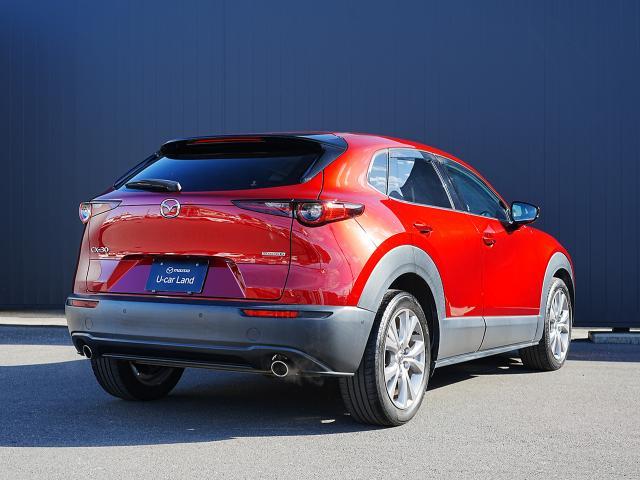 CX-30 20S Lパッケージ 衝突被害軽減システム アダプティブクルーズコントロール 全周囲カメラ オートマチックハイビーム 革シート 電動シート シートヒーター バックカメラ オートライト LEDヘッドランプ ETC(2枚目)