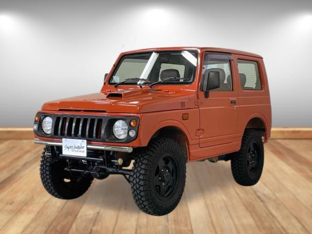 ジムニー ワイルドウインド　４ＷＤ　ＡＴ　ＣＤ　アルミホイール　エアコン　リフトアップ　スロットルボディ　オルタネーター　ウォーターポンプ　ラジエーター交換済み（6枚目）