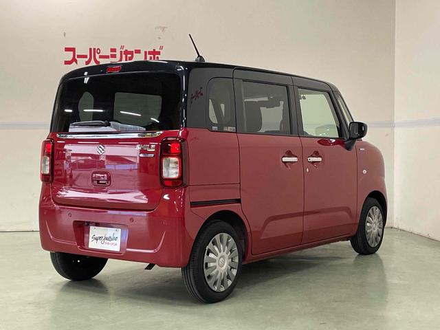 ワゴンＲスマイル ハイブリッドＳ　２トーンルーフパッケージ装着車　ドライブレコーダー　ＥＴＣ　両側電動スライドドア　クリアランスソナー　レーンアシスト　衝突被害軽減システム　オートライト　スマートキー　電動格納ミラー　シートヒーター　ベンチシート　ＣＶＴ（7枚目）