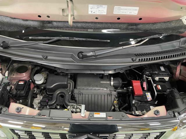 ワゴンＲスマイル ハイブリッドＳ　２トーンルーフパッケージ装着車　ドライブレコーダー　ＥＴＣ　両側電動スライドドア　クリアランスソナー　レーンアシスト　衝突被害軽減システム　オートライト　スマートキー　電動格納ミラー　シートヒーター　ベンチシート　ＣＶＴ（22枚目）