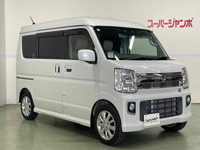 エブリイワゴン ＰＺターボ　ドライブレコーダー　ＥＴＣ　両側スライド・片側電動　ナビ　クリアランスソナー　レーンアシスト　衝突被害軽減システム　オートライト　ＨＩＤ　スマートキー　電動格納ミラー　後席モニター　ＡＴ（10枚目）