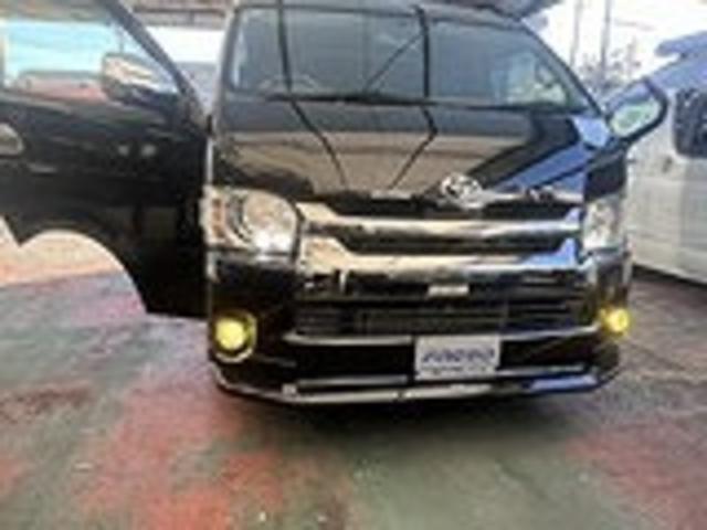 ハイエースバン ロングワイドスーパＧＬマルチロルトランスポタタイプＩ　スマートキー　４ＷＤ　モデリスタベットキット　モデリスタ内装　ＬＥＤライト　社外アルミ　社外ナビ・フルセグＴＶ　バックカメラ　イージークローザー（30枚目）