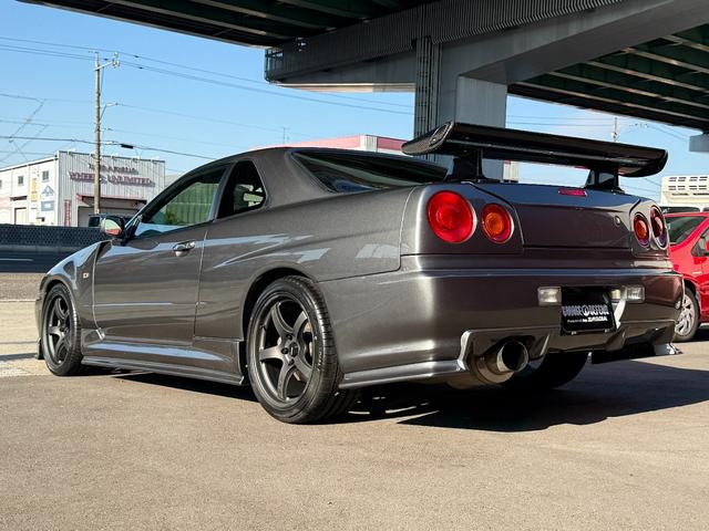 スカイライン 25GTターボ ・NISMO CRSペイント(New)・フルエアロ(F/S/R Fフェンダー)(New)・RAYS18AW(New)・テイン車高調(New)・ブリッツIC(New)&エアクリ ・APEXiマフラー(15枚目)
