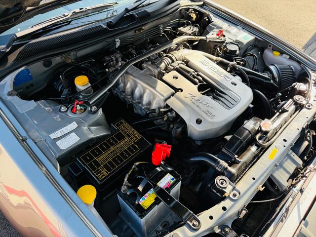 スカイライン 25GTターボ ・NISMO CRSペイント(New)・フルエアロ(F/S/R Fフェンダー)(New)・RAYS18AW(New)・テイン車高調(New)・ブリッツIC(New)&エアクリ ・APEXiマフラー(64枚目)