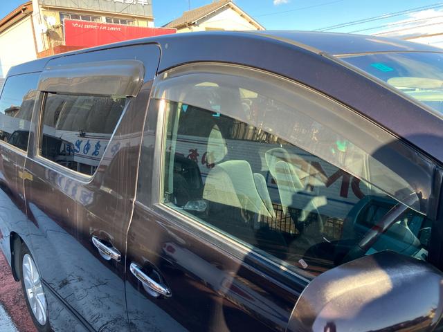 ヴェルファイア 2.4Z 両側パワースライドドア HDDナビ(フルセグTV) 純正18インチアルミホイール クリアランスソナー ダブルエアコン ETC バックカメラ スマートキー 取説(66枚目)