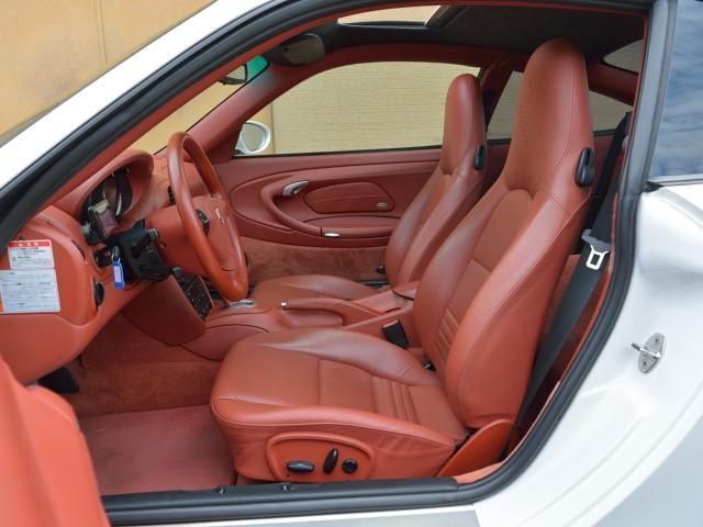 911ターボ テラコッタSPカラーレザーインテリア 下廻り同色ペイント 車高調 ゲンバラスポーツペダル コンフォートシート HDDナビ パッド&ローター4輪交換済み(24枚目)