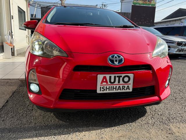 アクア S 純正ナビゲーション バックカメラ シートヒーター スマートキー プッシュスタート ETC ドライブレコーダー アイドリングストップ(23枚目)