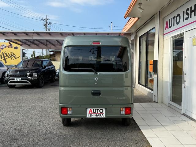 エブリイ ＰＡリミテッド　自社ワンオーナー　両側スライドドア　衝突軽減ブレーキ　アイドリングストップ　キーレス　ソナー（5枚目）