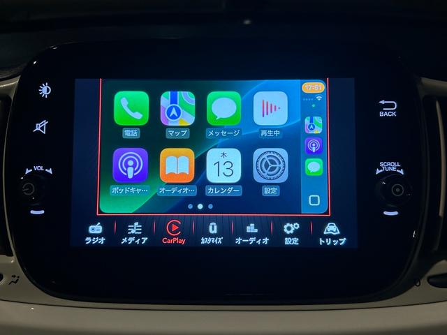 500 1.2 カルト カルト 純正ディスプレイオーディオ carplay デュアロジックAT ドライブレコーダー クルーズコントロール ETC バックカメラ アイドリングストップ キーレス 純正ホイルキャップ(11枚目)