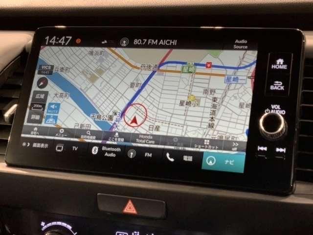 e:HEV RS 禁煙 当社試乗車 新車保証継承 大型Navi BTaudio USB接続可能 フルセグTV Rカメラ ETC LEDライト 衝突軽減装置 サイドカ-テンSRS クル-ズ機能 スマ-トキ- 整備記録簿(7枚目)
